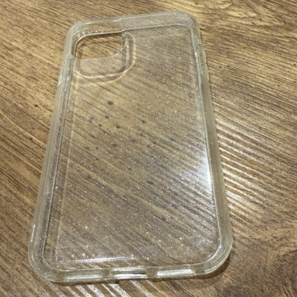 NEW ULAK Glitter Case Compatible iPhone 11 6.1-Inch 2019, Transparent Thin Slim - Picture 2 of 3